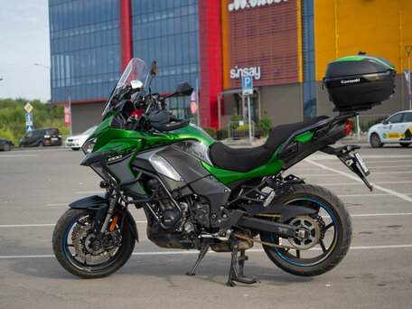 2019 Kawasaki Versys 1000, зелёный, 1350000 рублей, вид 5