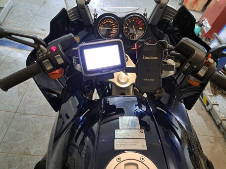 2002 BMW K 1200 GT, синий, 620000 рублей, вид 4