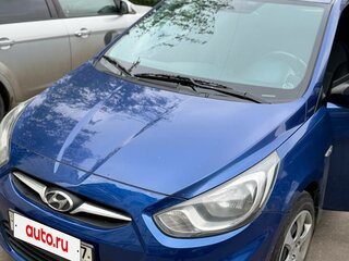 2011 Hyundai Solaris I, синий, 750000 рублей, вид 4