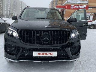 2017 Mercedes-Benz GLS 400 I (X166), чёрный, 5500000 рублей, вид 2