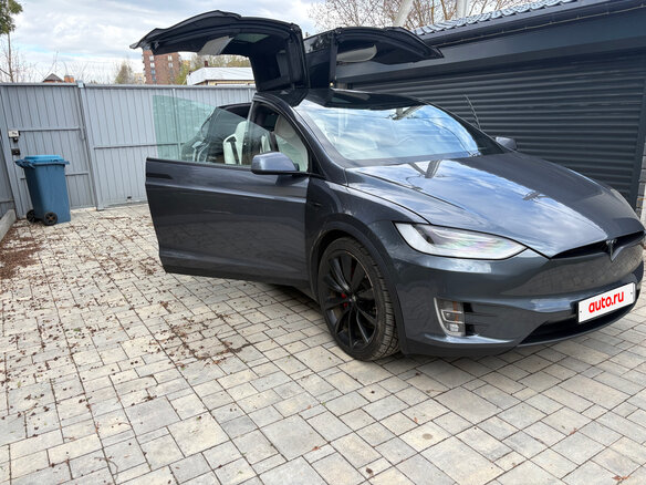 2019 Tesla Model X Long Range Plus I, серый, 4750000 рублей - вид 6