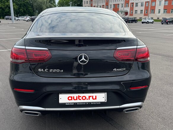 2019 Mercedes-Benz GLC Coupe 220 d I (C253) Рестайлинг, чёрный, 5400000 рублей - вид 4
