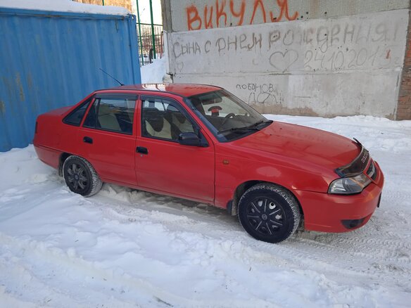 2010 Daewoo Nexia I Рестайлинг, красный - вид 3