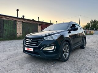 2013 Hyundai Santa Fe III, чёрный, 1400000 рублей, вид 1