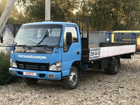2007 Isuzu Elf (N-series), голубой, 1850000 рублей, вид 1