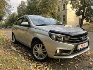 2019 Lada (ВАЗ) Vesta SW I, серебристый, 870000 рублей, вид 1