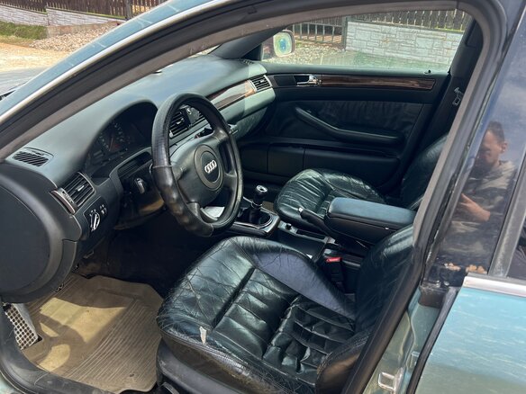 1998 Audi A6 II (C5), зелёный, 400000 рублей - вид 10