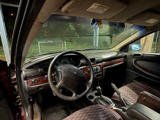 2001 Chrysler Sebring II, красный, 250000 рублей, вид 5
