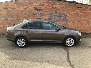 2019 Skoda Rapid I Рестайлинг, коричневый, 1530000 рублей, вид 4