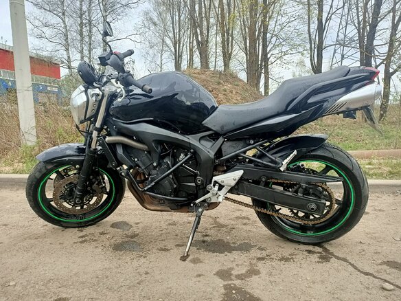 2005 Yamaha FZ6, чёрный, 395000 рублей
