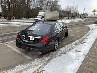 2015 Mercedes-Benz S-Класс 500 Long VI (W222, C217), чёрный, 3650000 рублей, вид 5