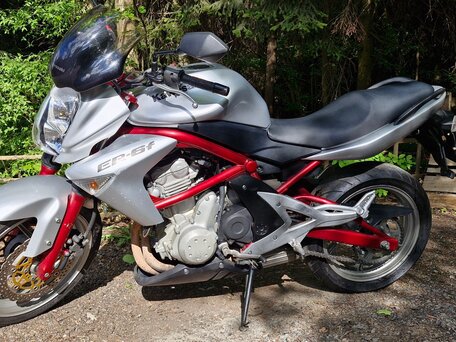 2006 Kawasaki ER-6N, серый, 299000 рублей, вид 1