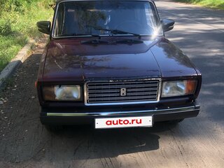2008 Lada (ВАЗ) 2107, красный, 150000 рублей, вид 1
