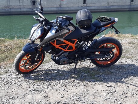2022 KTM 390 Duke, оранжевый, 560000 рублей, вид 1