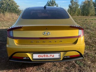 2019 Hyundai Sonata VIII (DN8), жёлтый, 2090000 рублей, вид 5