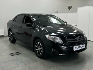 2008 Toyota Corolla X (E140, E150), чёрный, 790000 рублей, вид 3