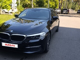 2017 BMW 5 серии 520d VII (G30/G31/G38), чёрный, 2350000 рублей, вид 1