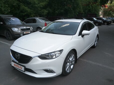 2014 Mazda 6 III (GJ), белый, 1650000 рублей, вид 1