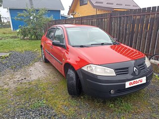 2004 Renault Megane II, красный, 200000 рублей, вид 2