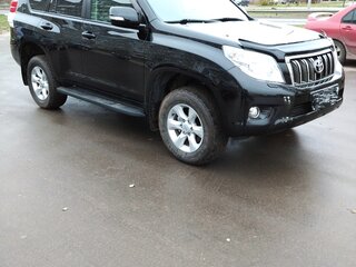 2013 Toyota Land Cruiser Prado 150 Series, чёрный, 3200000 рублей, вид 4