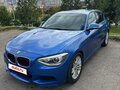 2012 BMW 1 серии 116i II (F20/F21), синий, 1200000 рублей