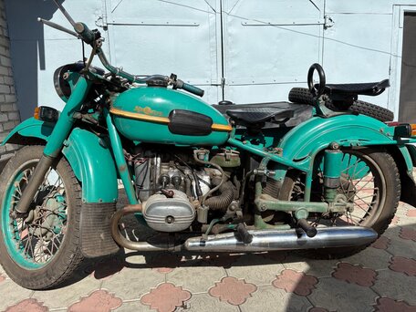 1974 Урал M-66, зелёный, 100000 рублей, вид 2