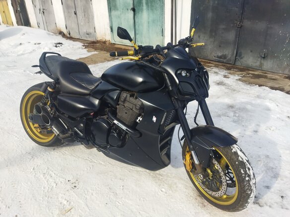 1999 Honda X4, чёрный, 700000 рублей - вид 6