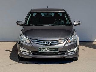 2016 Hyundai Solaris I Рестайлинг, серый, 1175000 рублей, вид 2