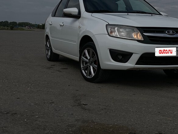 2018 Lada (ВАЗ) Granta I, белый, 580000 рублей