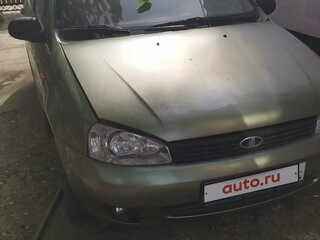 2008 Lada (ВАЗ) Kalina I, зелёный, 450000 рублей, вид 2