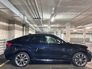 2018 BMW X6 40d II (F16), чёрный, 5000000 рублей, вид 4