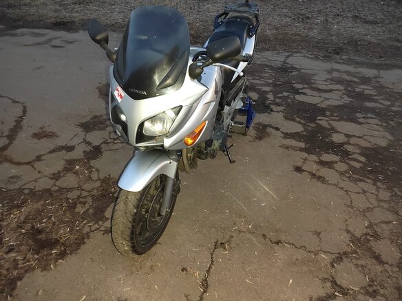2004 Honda CBF 600, серебристый, 335000 рублей - вид 10