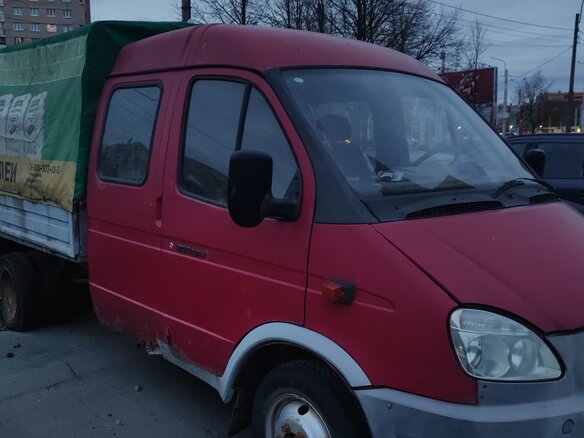 2007 ГАЗ ГАЗель (33023/330273) Фермер, красный, 420000 рублей - вид 5