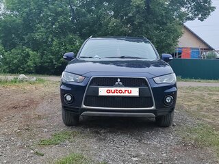 2010 Mitsubishi Outlander II Рестайлинг, синий, 1070000 рублей, вид 3