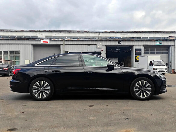 2019 Audi A6 55 TFSI V (C8), чёрный - вид 2