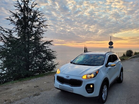 2017 Kia Sportage IV, белый, 1970000 рублей - вид 1