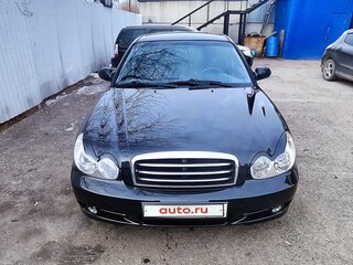 2007 Hyundai Sonata ТагАЗ IV (EF) Рестайлинг, чёрный, 700000 рублей, вид 3