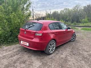 2006 BMW 1 серии 120i I (E81/E82/E87/E88), красный, 738000 рублей, вид 5