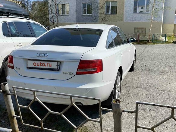 2008 Audi A6 III (C6), белый, 1350000 рублей - вид 10