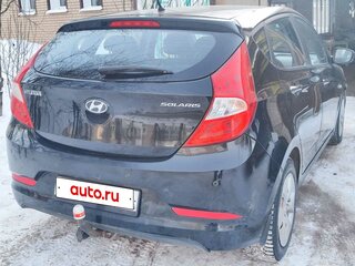 2015 Hyundai Solaris I Рестайлинг, чёрный, 900000 рублей, вид 4