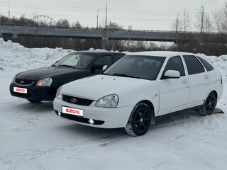 2009 Lada (ВАЗ) Priora I, белый, 300000 рублей, вид 1