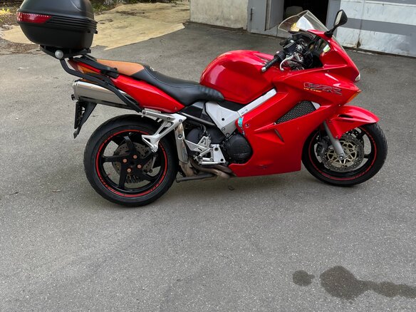 2002 Honda VFR 800, красный, 340000 рублей - вид 2