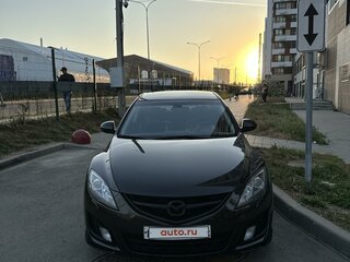 2008 Mazda 6 II (GH), чёрный, 750000 рублей, вид 3