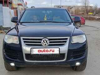 2007 Volkswagen Touareg I Рестайлинг, чёрный, 870000 рублей, вид 2