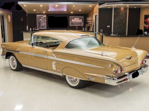 1958 Chevrolet Impala II, коричневый - вид 18