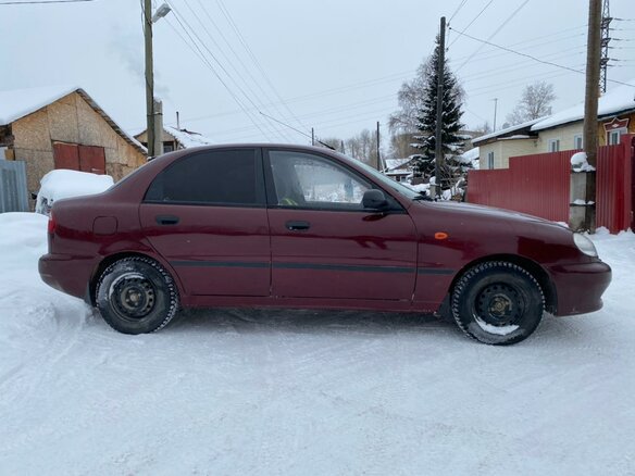 2007 ЗАЗ Sens, красный - вид 3
