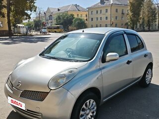2004 Nissan March III (K12), серебристый, 310000 рублей, вид 2