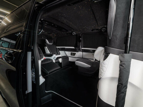 2025 Mercedes-Benz V-Класс Extra Long 300 d экстра длинный III (W447) Рестайлинг 2, чёрный, 26750000 рублей - вид 13