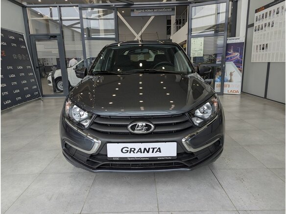 2026 Lada (ВАЗ) Granta I Рестайлинг, серый, 982000 рублей - вид 1
