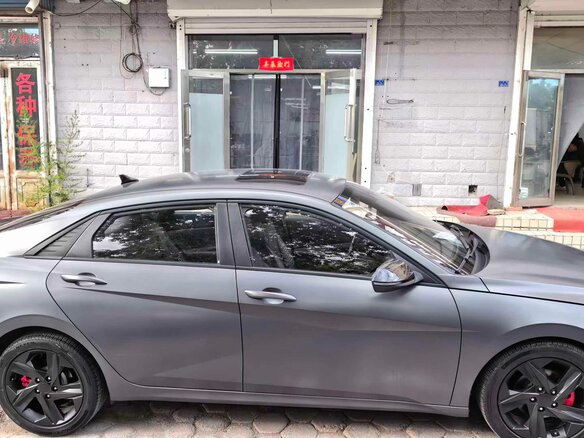 2022 Hyundai Elantra VII (CN7), серый, 1525000 рублей - вид 15